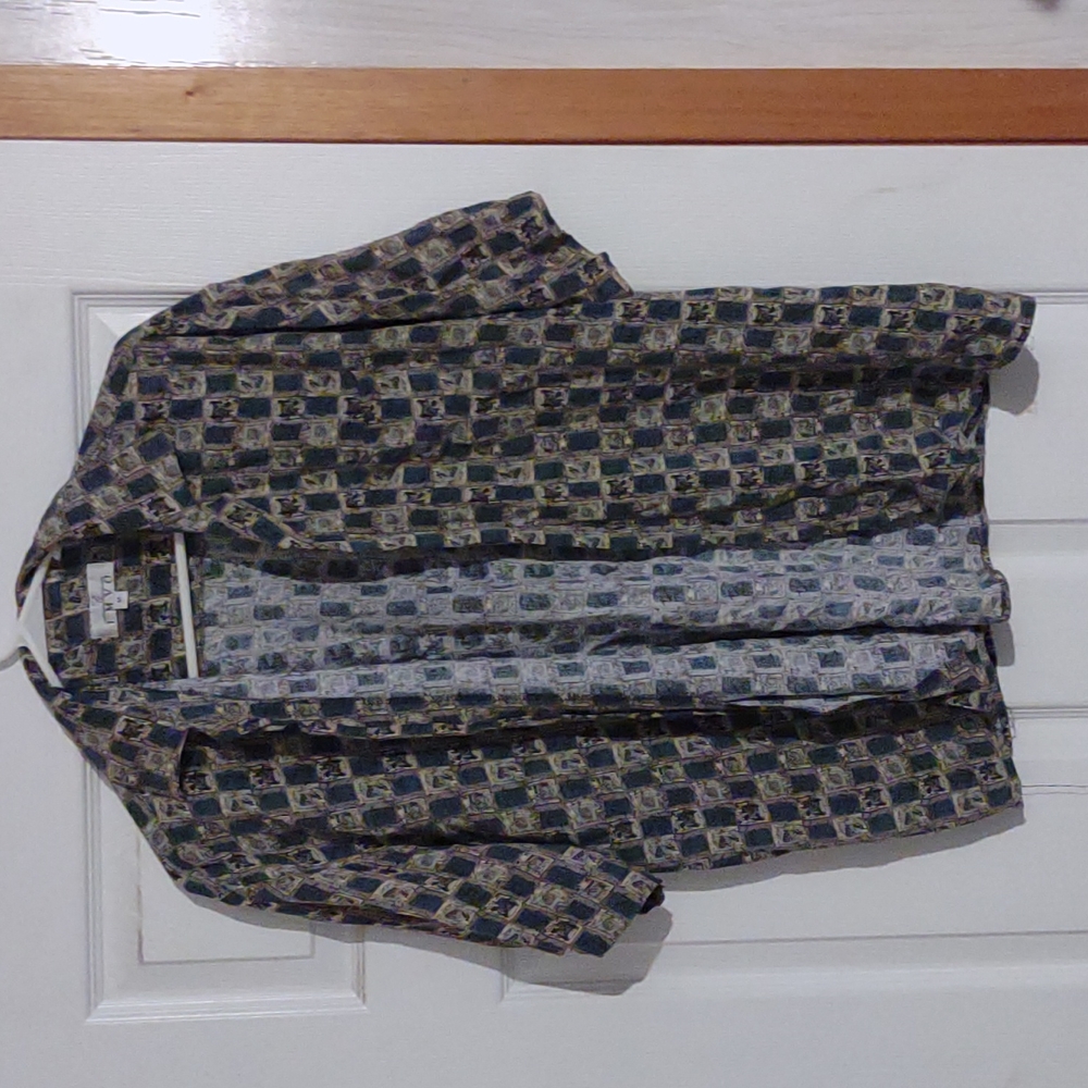 Men's short sleeve button down